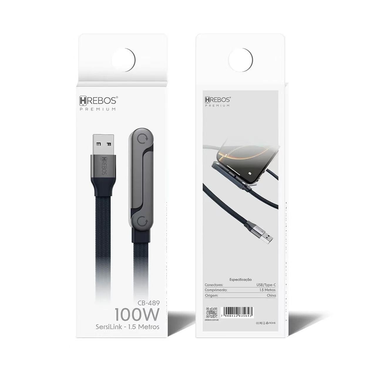 HREBOS - CABO/SUPORTE SERSILINK USB - TC 100W - Imagem 6