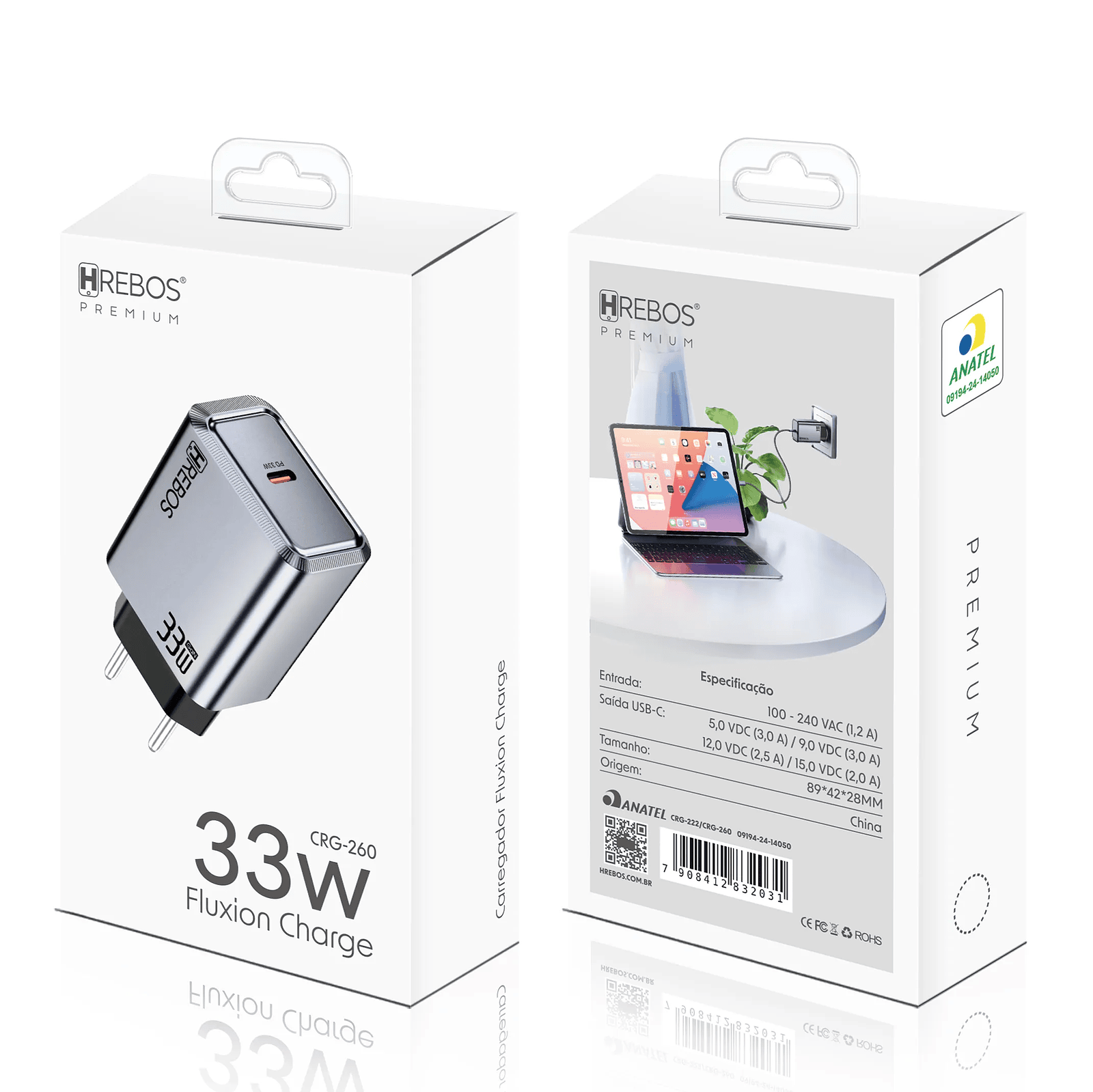 HREBOS - FONTE TC 33W TURBO FLUXION CHARGE - Imagem 6