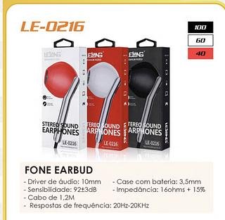 FONE COM FIO LELONG COM MICROFONE