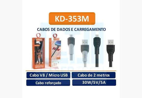 KAIDI - CABO DE DADOS REFORÇADO 2M V8 - KD-353M - Imagem 3