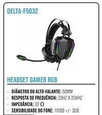 FONE/HEADSET GAMER PRO RGB COM ADAPTADOR P2 - Imagem 4