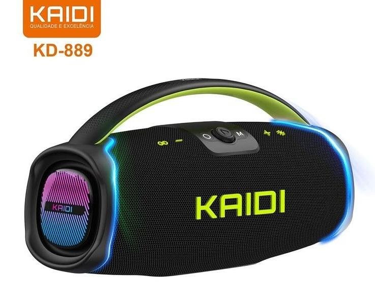 KAIDI - CAIXA DE SOM BLUETOOTH 300W IPX6 - Imagem 8