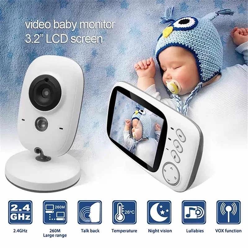 BABA ELETRONICA SEM FIO TELA 3.2" COM AUDIO - Imagem 6