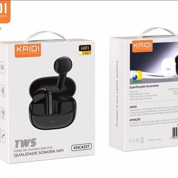 KAIDI - FONE BLUETOOTH TWS KNC-4227 - Imagem 2