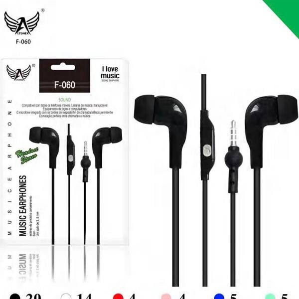 FONE COM MICROFONE F060 - - Imagem 2