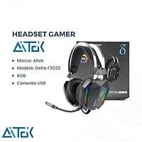 FONE/HEADSET GAMER PRO RGB COM ADAPTADOR P2 - Imagem 3