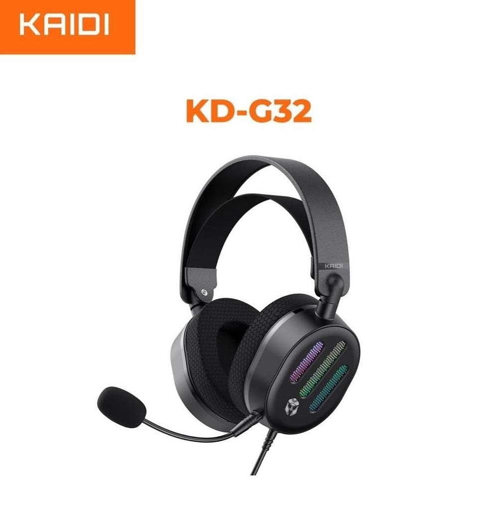 FONE GAMER USB HEADSEAT RGB KAIDI G32 - Imagem 6