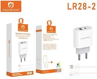 HMASTON - ADAPTADOR DE ENERGIA USB-C PARA CABO LIGHTNING 50W TC - iOS - LR28-2