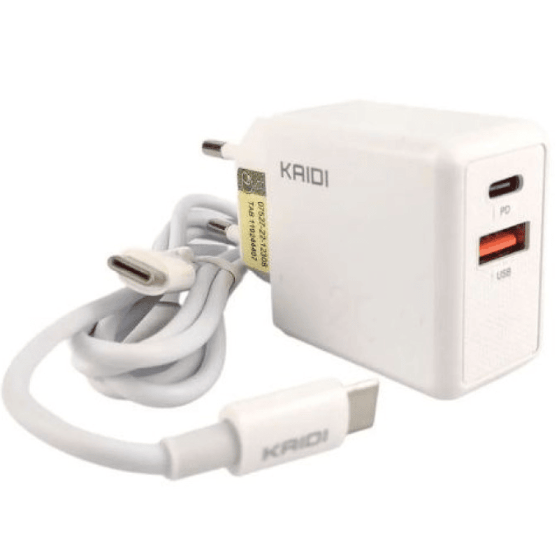 KAIDI - CARREGADOR TURBO CABO TC COM ENTRADA TC E USB - KD-670CC - Imagem 6