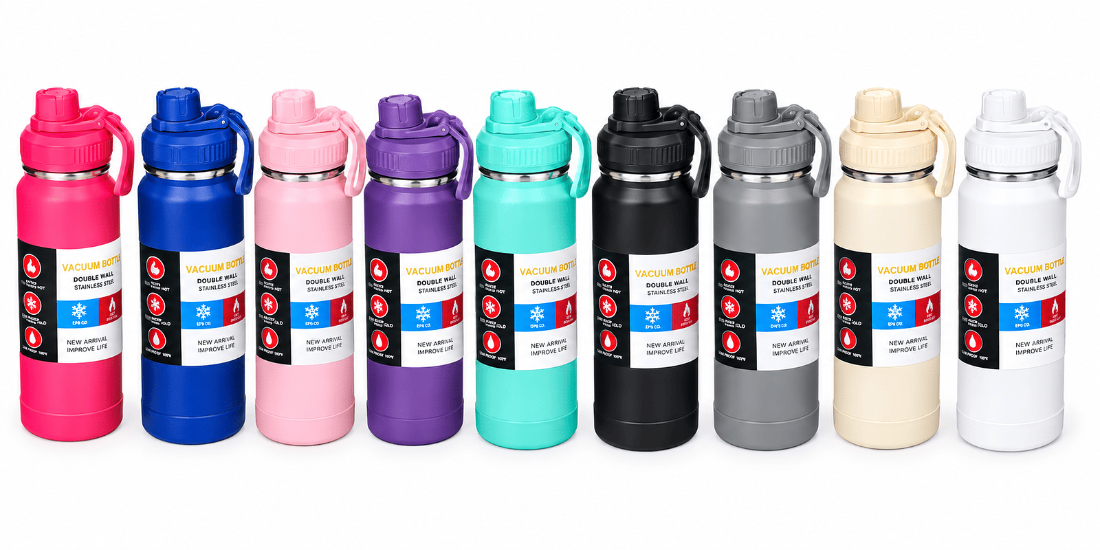 GARRAFA 800ML COM BORRACHA * SEM GARANTIA * - Imagem 3