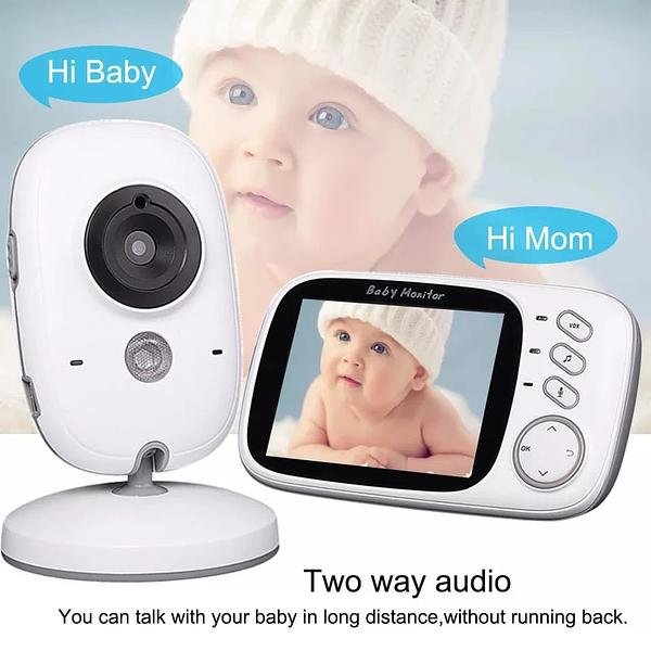 BABA ELETRONICA SEM FIO TELA 3.2" COM AUDIO - Imagem 2