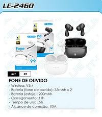 IT BLUE - FONE DE OUVIDO SEM FIO BT 5.4 COM BORRACHA 2460 - Imagem 3