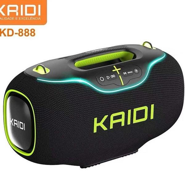 KAIDI - CAIXA DE SOM BLUETOOTH IPX6 350W - Imagem 2