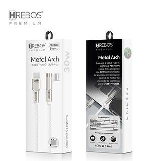 HREBOS - CABO METAL ARCH TURBO 2M TC iOS 90º - CB-379i