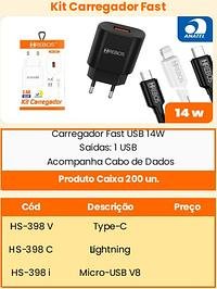 HREBOS - CARREGADOR 14W iOS - HS-398A - Imagem 5