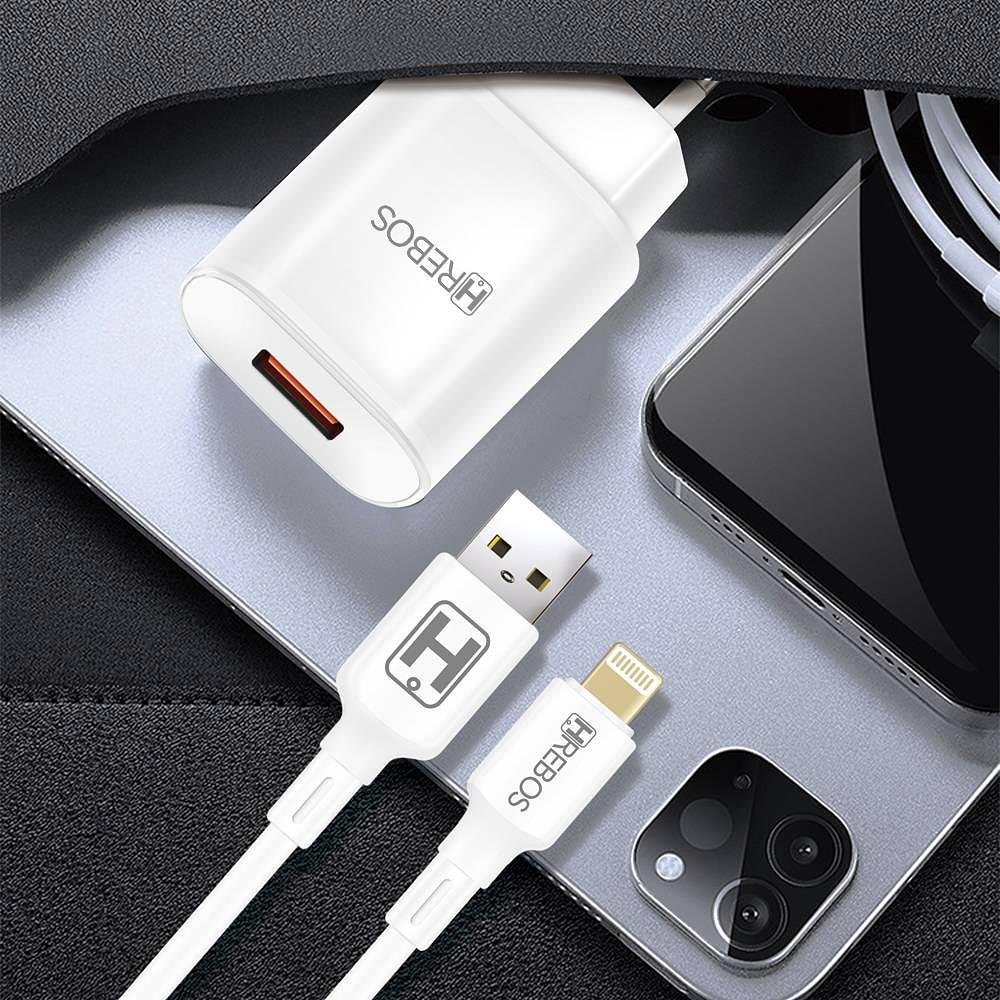 HREBOS - CARREGADOR 14W iOS - HS-398A - Imagem 7